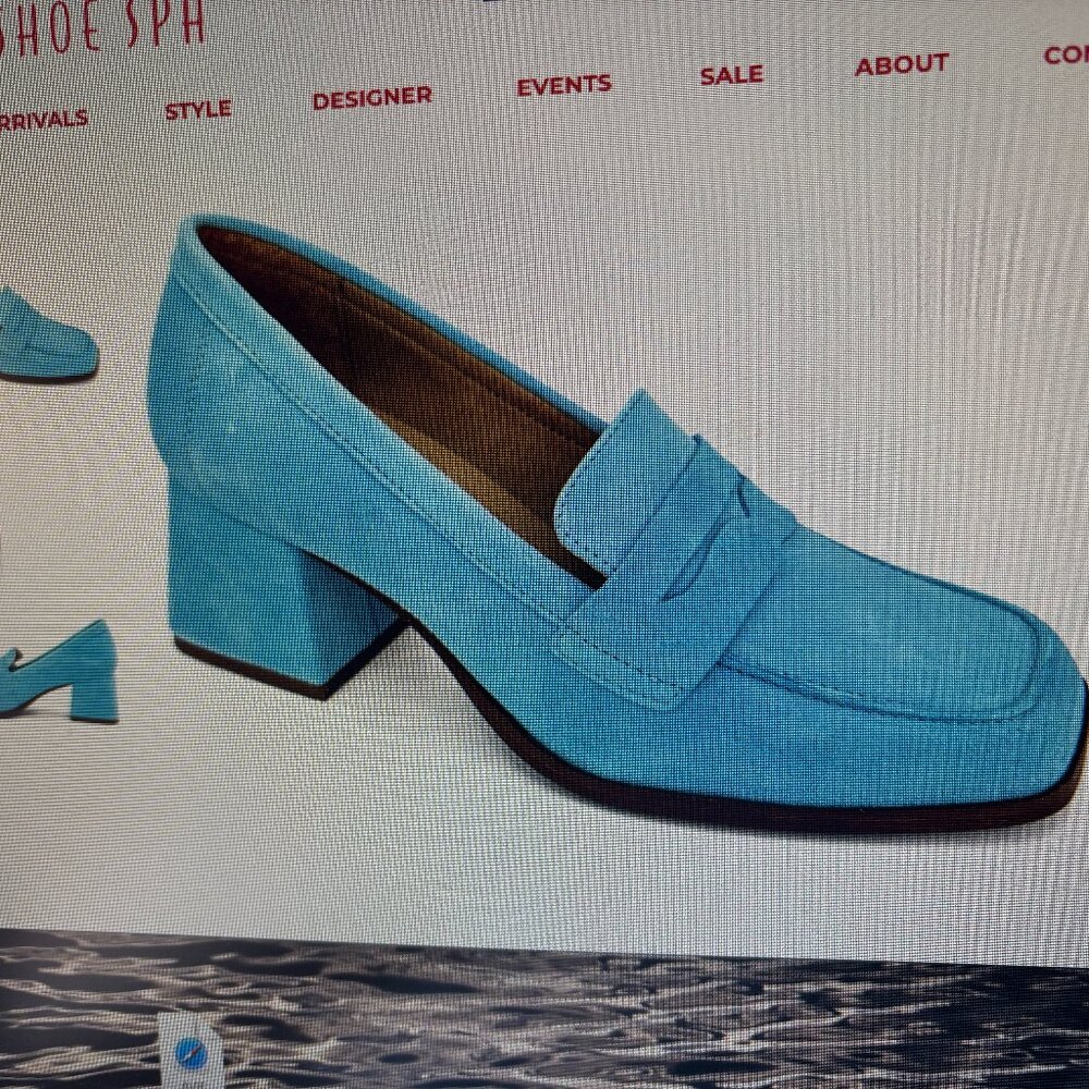 Bos & Co heeled loafer size 39